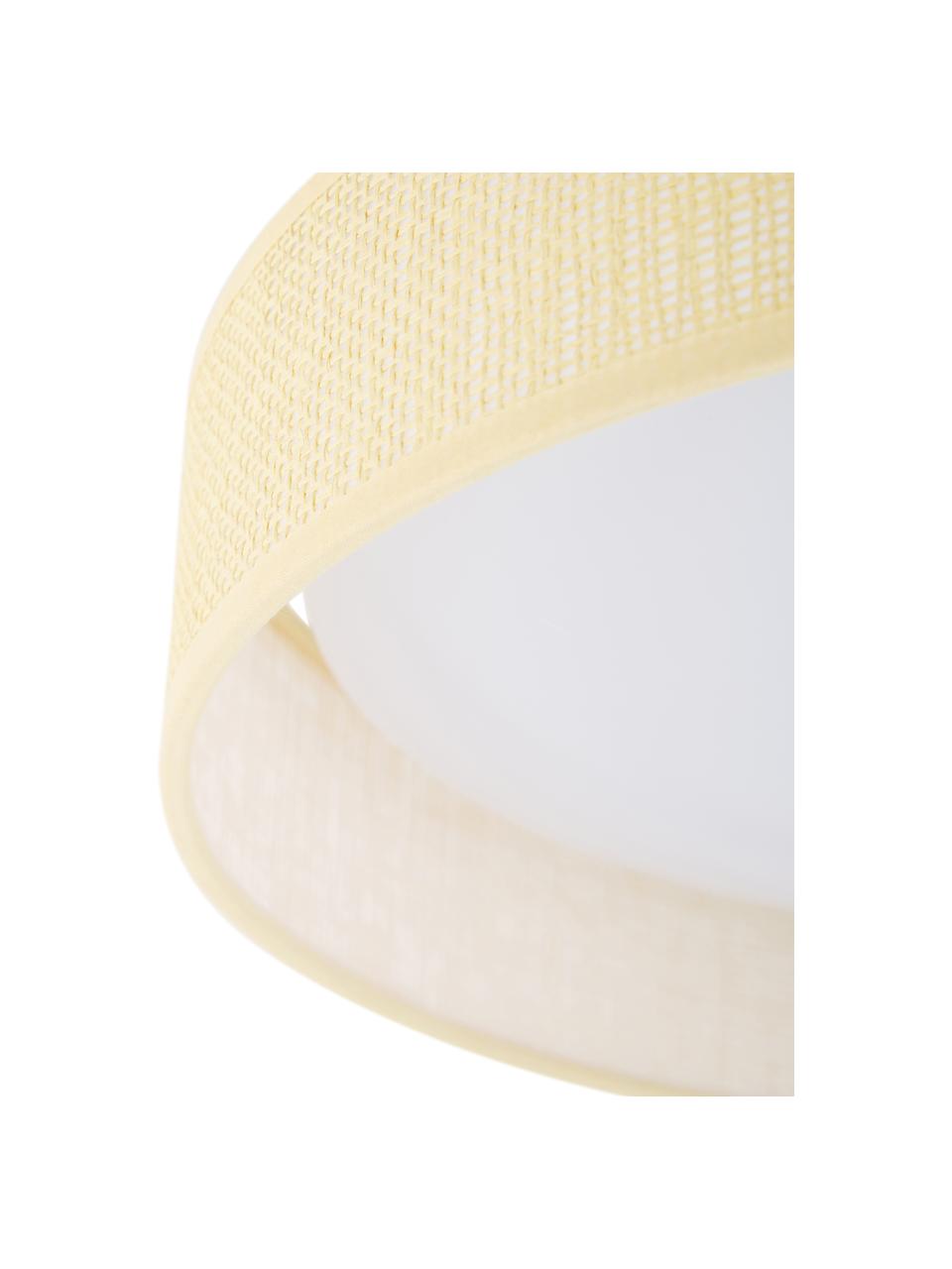 Stropní LED svítidlo Helen Nature, Světle béžová, Ø 52 cm, V 11 cm