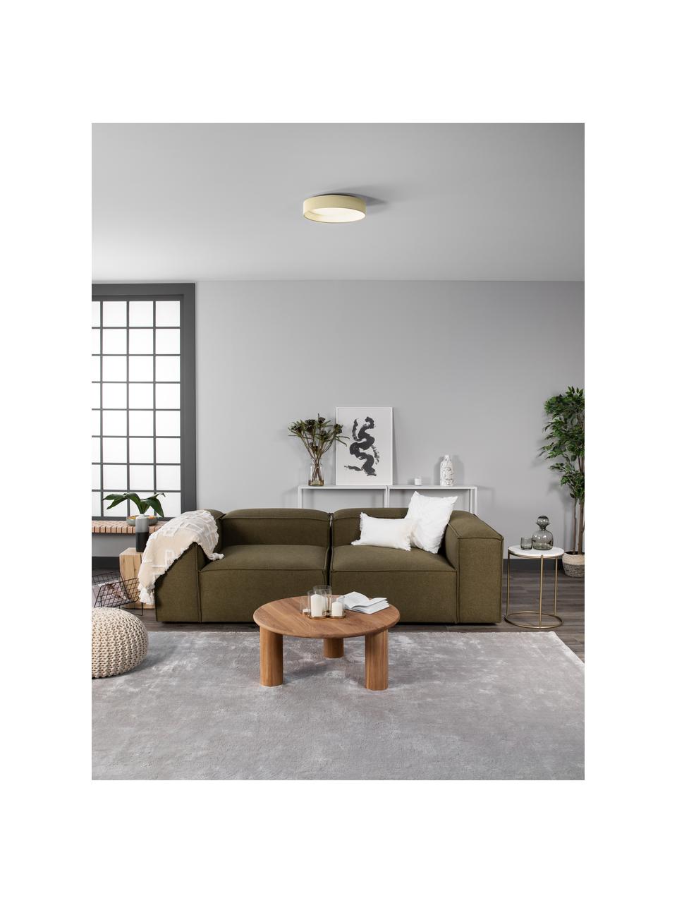 Lampa sufitowa LED Helen Nature, Jasny beżowy, Ø 52 x W 11 cm