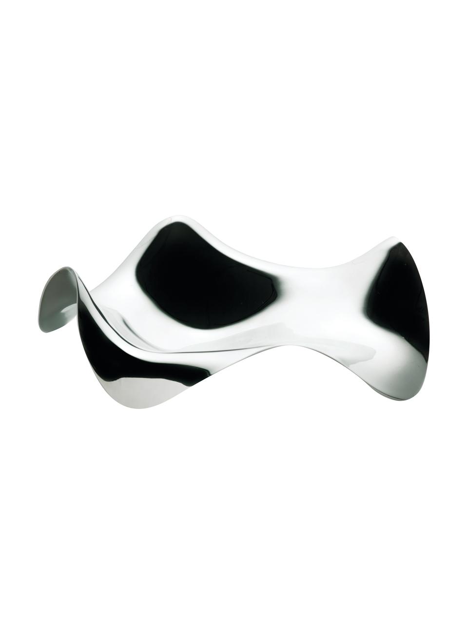 Löffelablage Blip aus Edelstahl, Edelstahl 18/10, hochglanzpoliert, Silberfarben, B 15 x H 3 cm