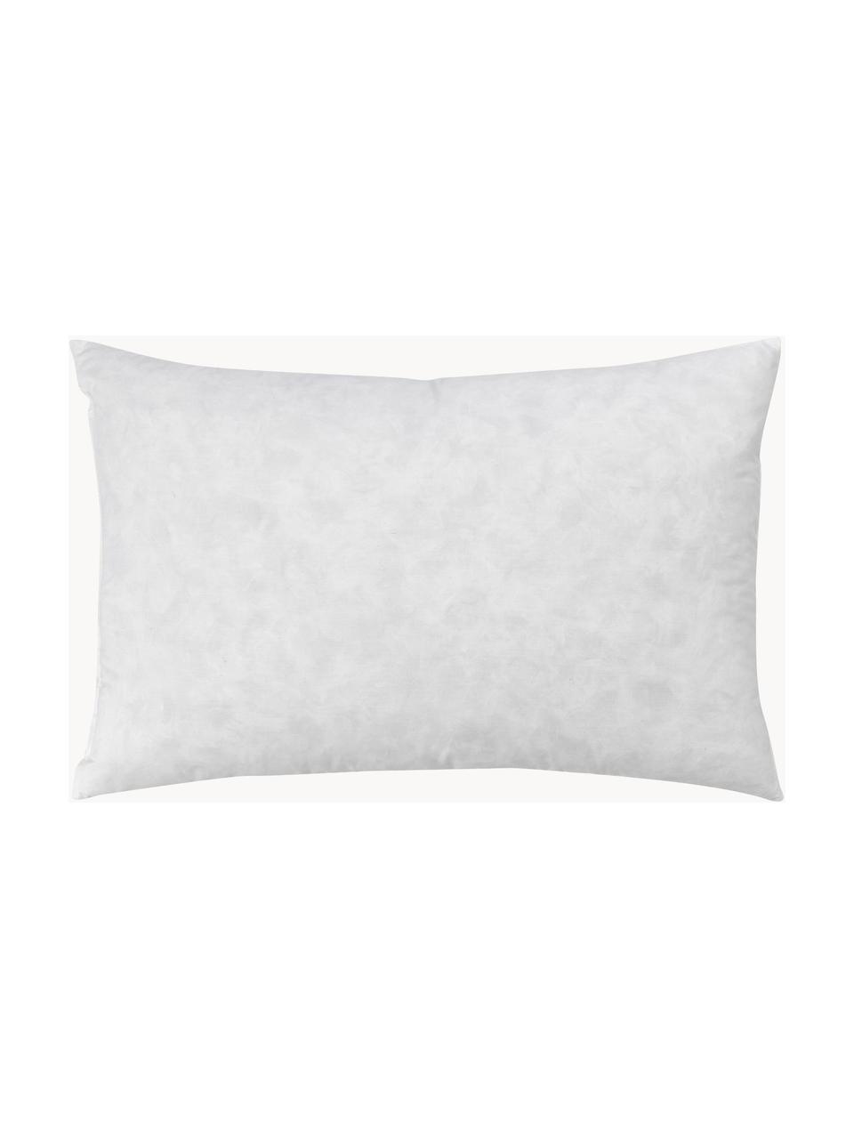 Garnissage de coussin avec remplissage de plumes Comfort, tailles variées, Blanc, larg. 30 x long. 50 cm