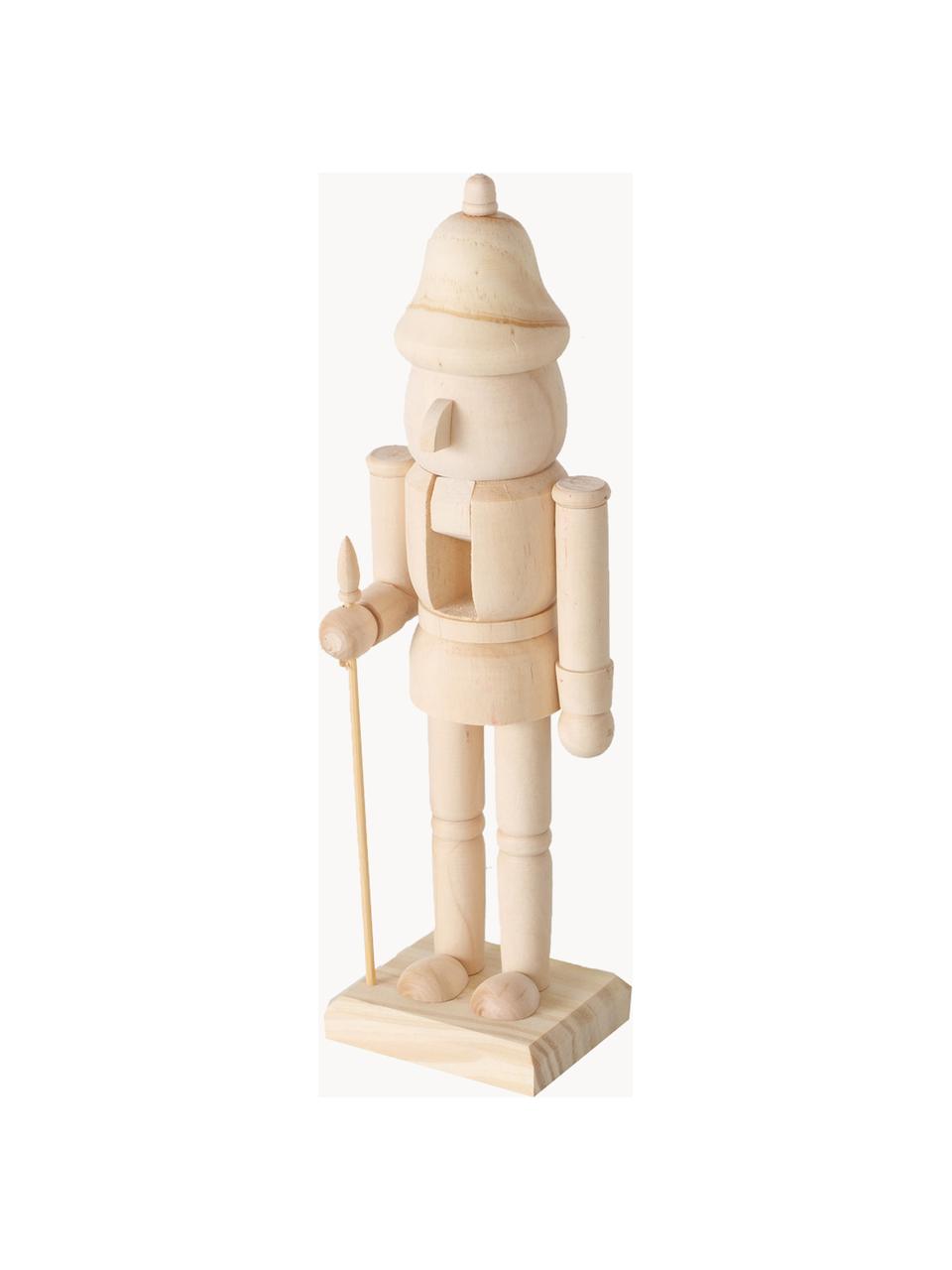 Deko-Figuren Bjante aus Holz, 2er-Set, Mitteldichte Holzfaserplatte (MDF), Helles Holz, B 7 x H 26 cm