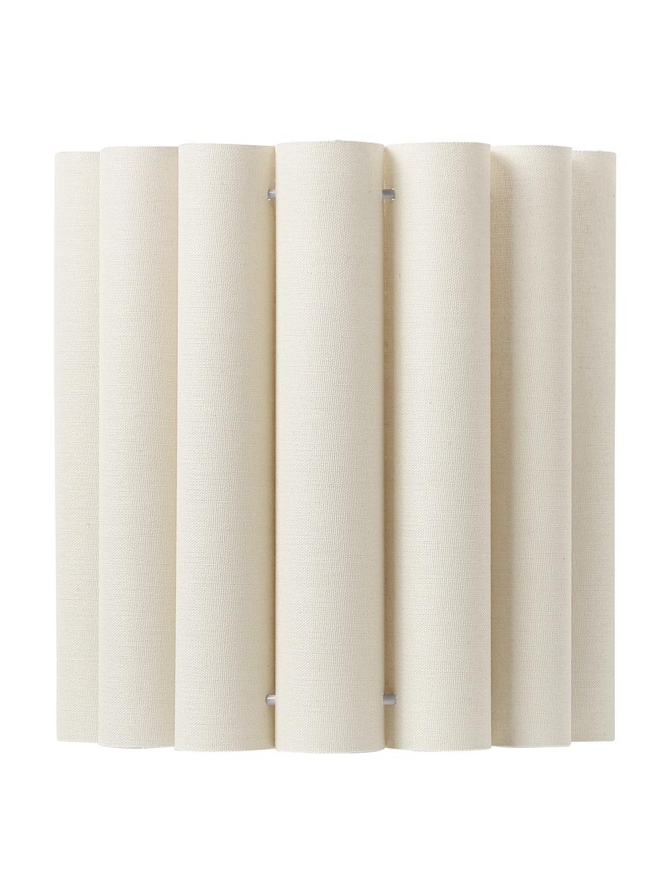 Wandleuchte Lucina aus Leinen, Lampenschirm: Leinen, Beige, B 26 x T 13 cm