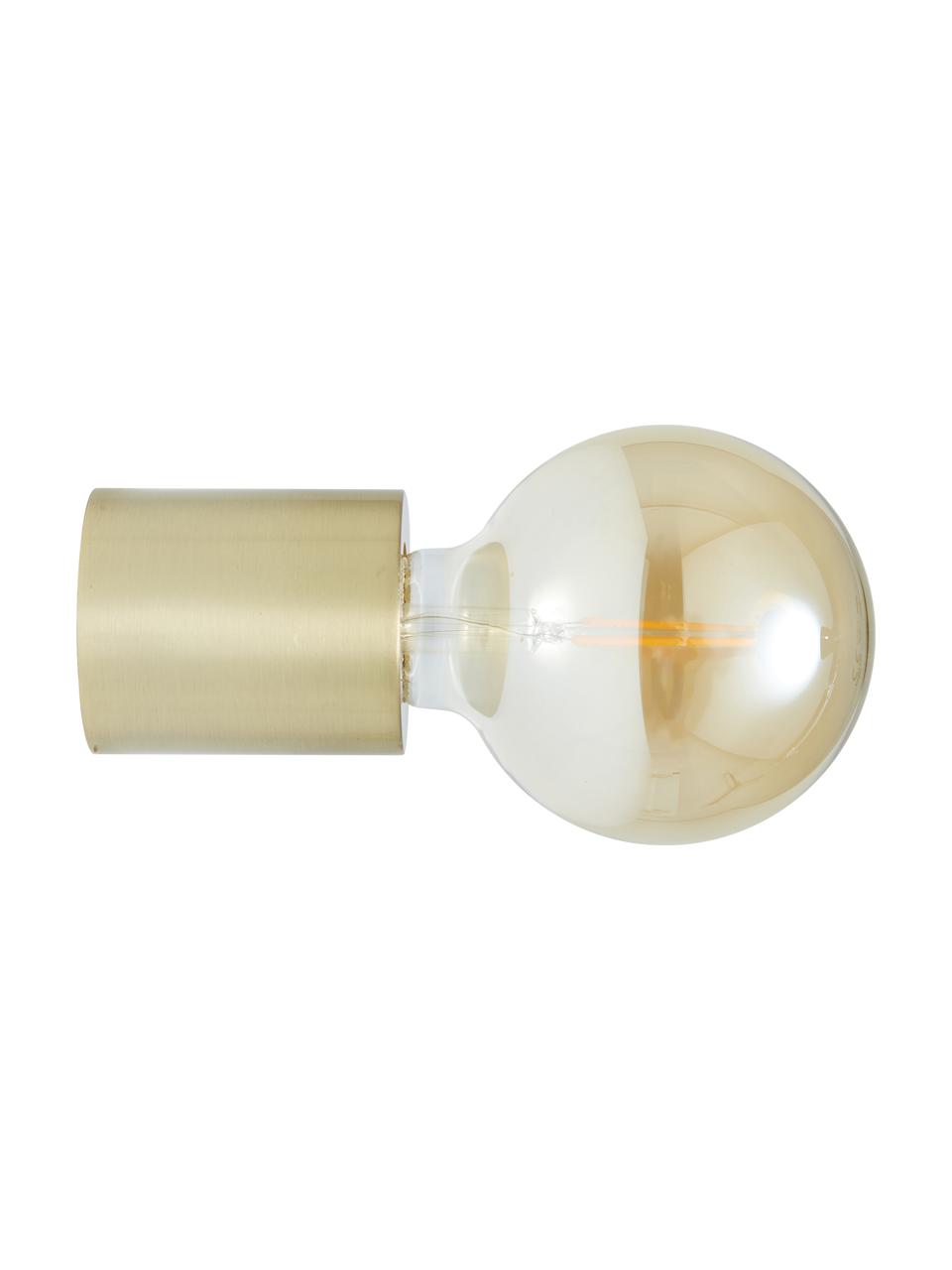 Malá nástenná/stropná lampa Chanty, Odtiene matnej zlatej, Ø 6 x H 7 cm