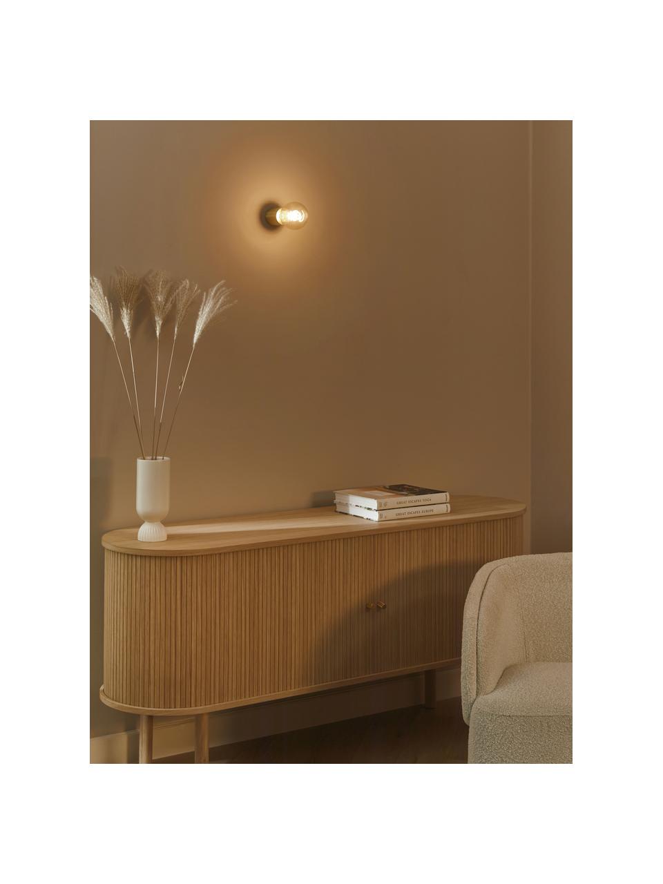 Malá nástenná/stropná lampa Chanty, Odtiene matnej zlatej, Ø 6 x H 7 cm