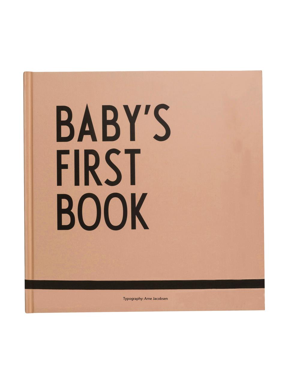 Książka pamiątkowa Baby´s First Book, Papier, Beżowy, czarny, S 25 x W 25 cm