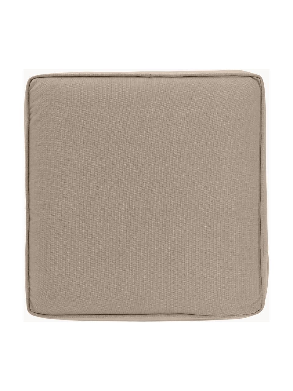 Hohes Sitzkissen Zoey, 2 Stück, Bezug: 100% Baumwolle, Beige, B 40 x L 40 cm