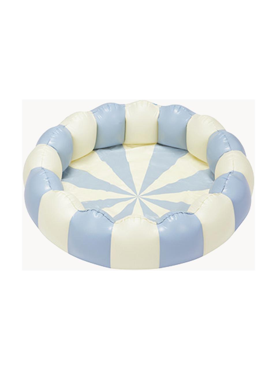 Piscina hinchable para exterior Alice, Ø 95 cm, PVC plástico, Azul claro, blaco Off White, Ø 95 x Al 25 cm