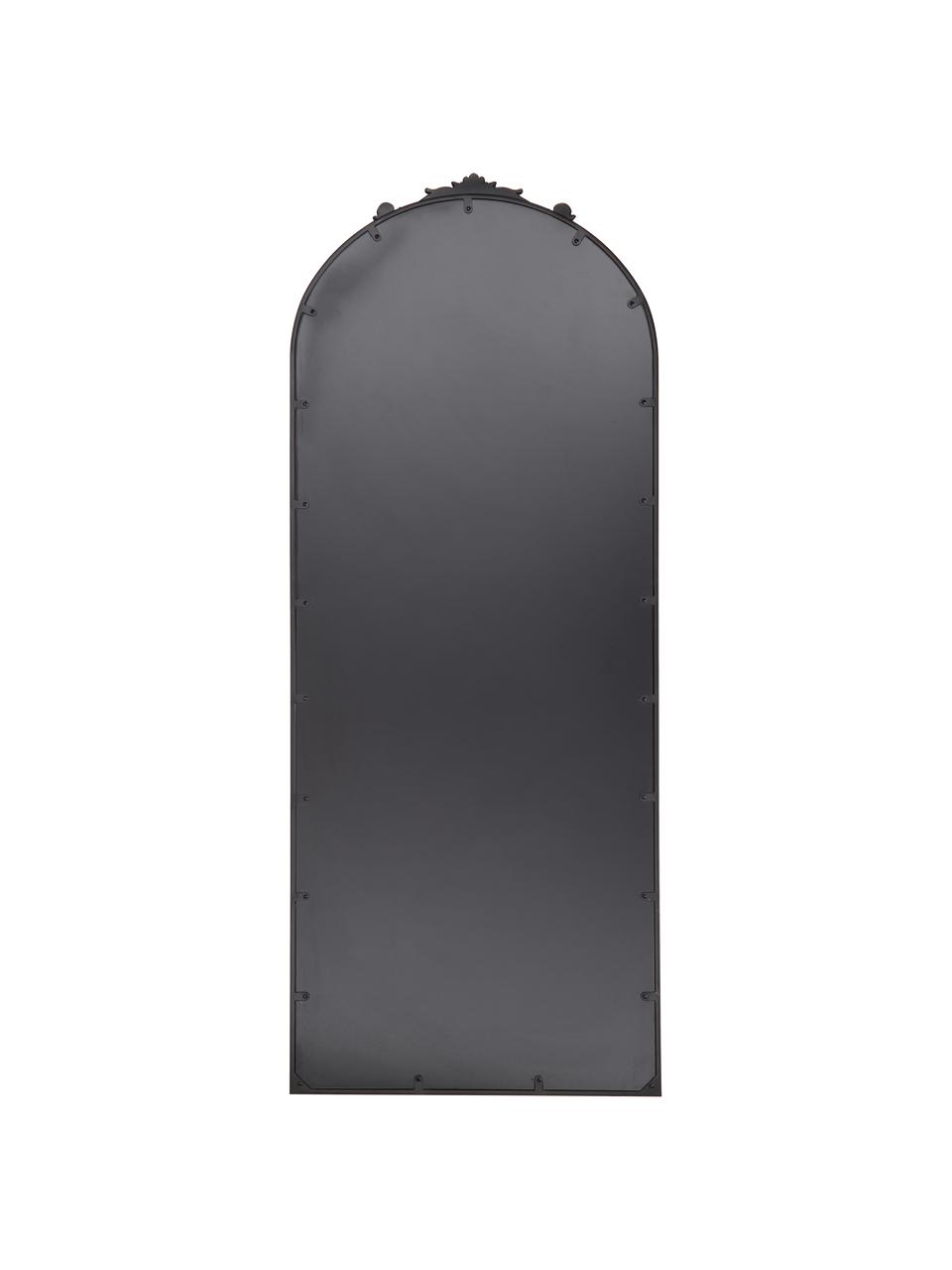 Miroir à adosser baroque Saida, Noir, larg. 65 x haut. 169 cm