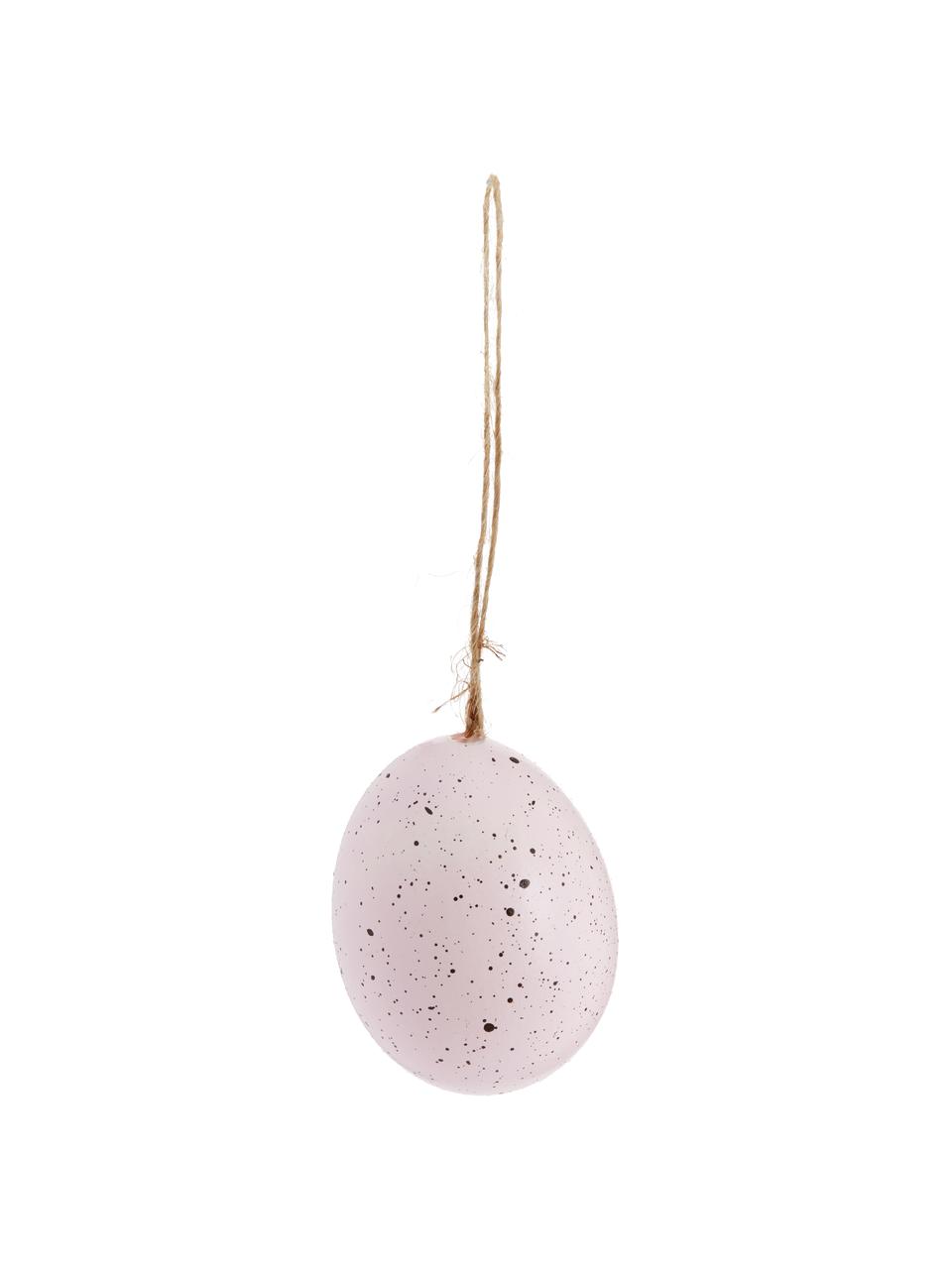 Deko-Objekt-Set Blush, 12er-Set, Echte Eier, Rosatöne, Grau, Braun, Set mit verschiedenen Größen