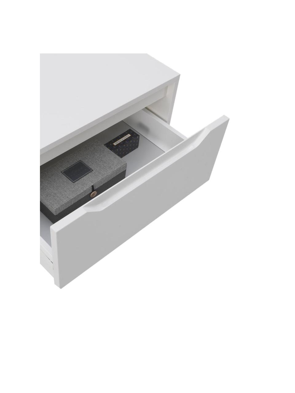 Mueble de baño Belsk, 60 cm, Estructura: aglomerado con película d, Blanco, An 60 x Al 27 cm