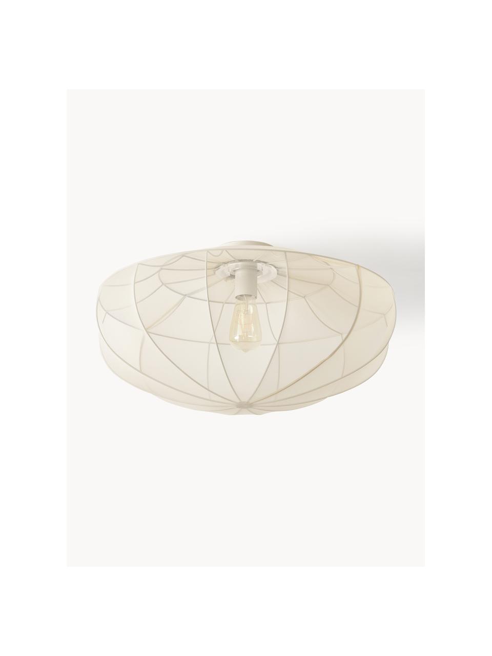 Plafonnier en tulle Beau, Beige clair, Ø 60 x haut. 29 cm