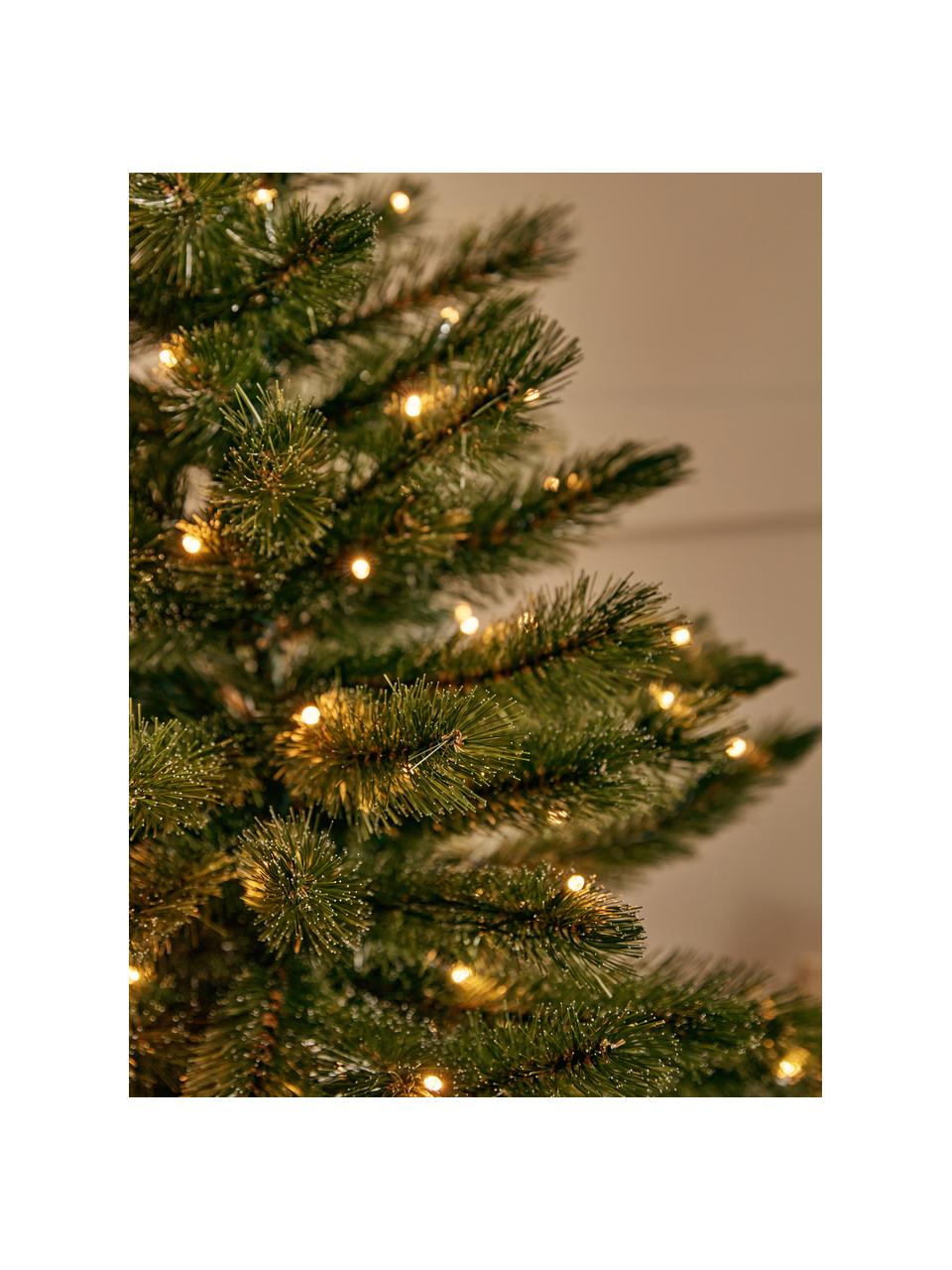 Albero di Natale piccolo con luci a LED Forest, Verde, Ø 61 x Alt. 90 cm