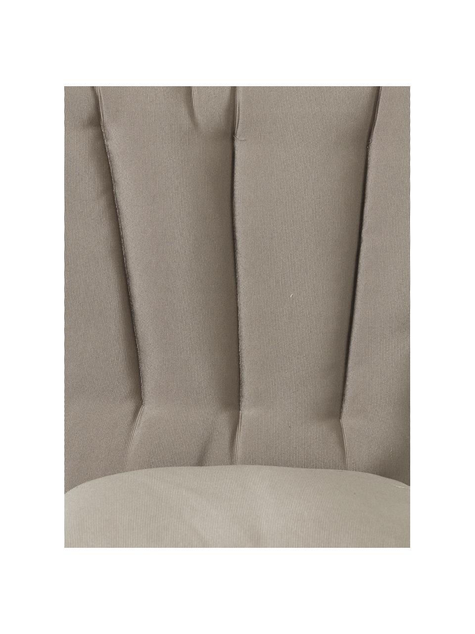 Cuscino sedia Hard & Ellen, Rivestimento: 100% poliestere, Greige, Larg. 50 x Lung. 85 cm