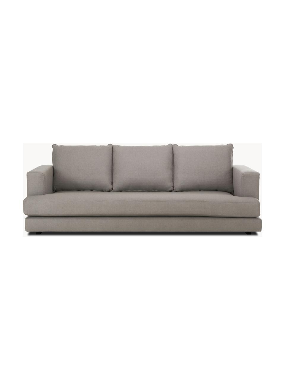 Sofa Tribeca (3-Sitzer), Bezug: 100 % Polyester Der hochw, Sitzfläche: Schaumpolster, Fasermater, Gestell: Massives Kiefernholz, Füße: Massives Buchenholz, lack, Webstoff Taupe, B 228 x T 104 cm