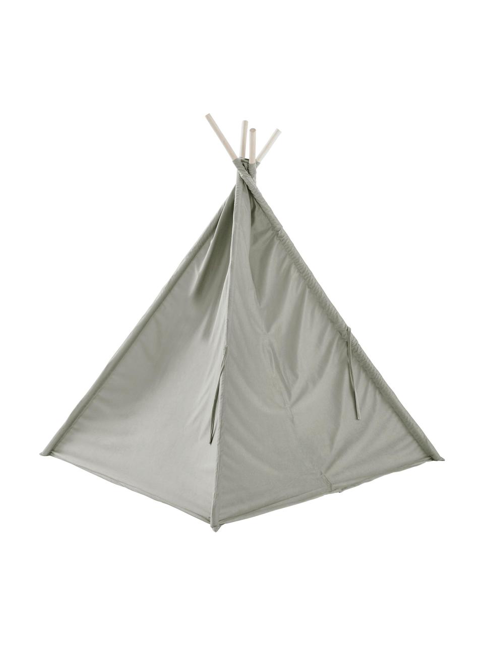 Dětské teepee Savannah, Olivově zelená, Š 130 cm, V 120 cm