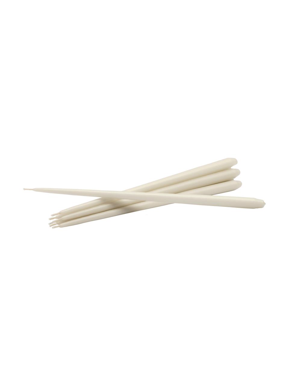 Chandelles Stoff Nagel, 6 pièces, Cire de paraffine, Blanc cassé, Ø 1 x haut. 29 cm