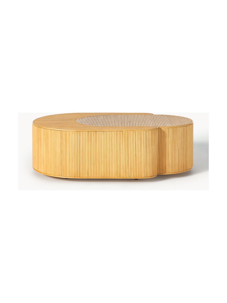 Mesa de centro Ilvi, Madera de caoba, An 110 x F 70 cm