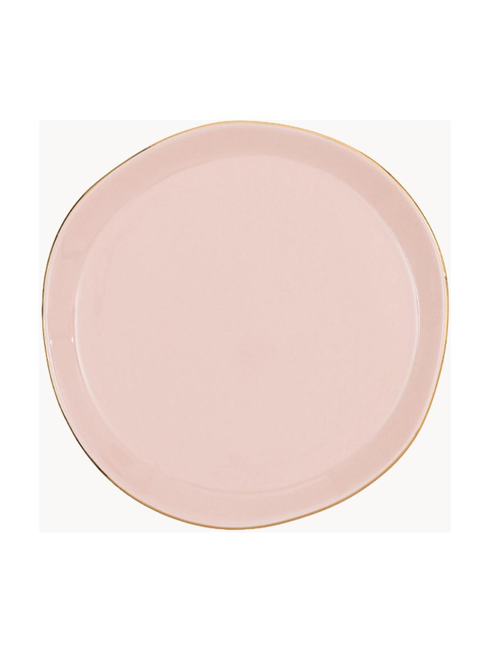Pečivový talíř Good Morning, Kamenina, Světle růžová, Ø 17 cm