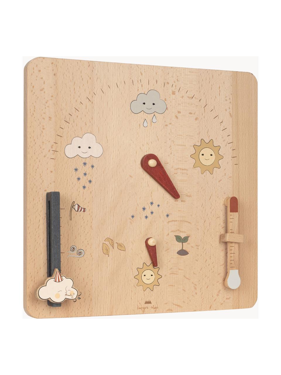 Gioco meteo in legno di faggio Nature, Legno di faggio

Questo prodotto è realizzato con legno certificato FSC® proveniente da fonti sostenibili., Legno chiaro, multicolore, Larg. 30 x Lung. 30 cm