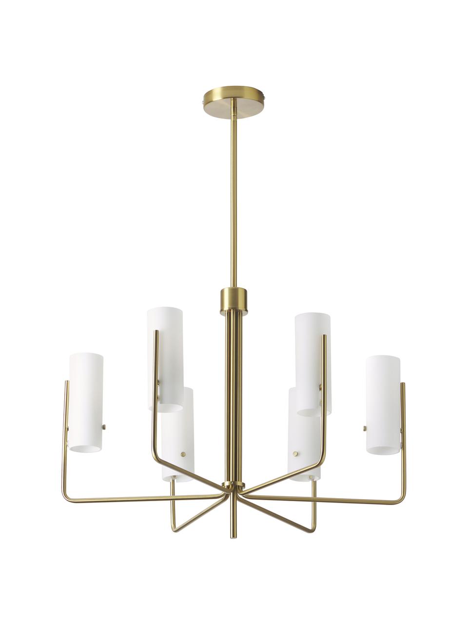Grand lustre Vivian, Couleur dorée, Ø 65 x haut. 88 cm
