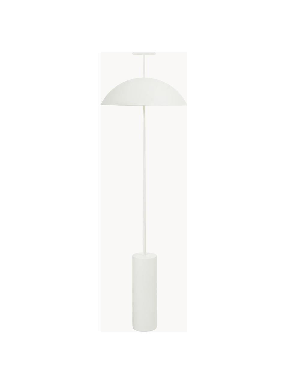 Lampa podłogowa LED z funkcją przyciemniania Geen-A, Biały, W 132 cm