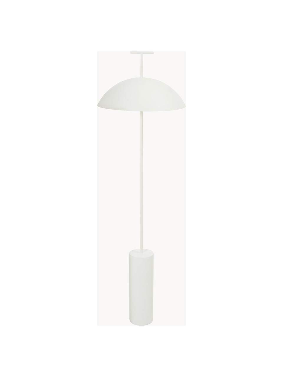 Lampa podłogowa LED z funkcją przyciemniania Geen-A, Biały, W 132 cm