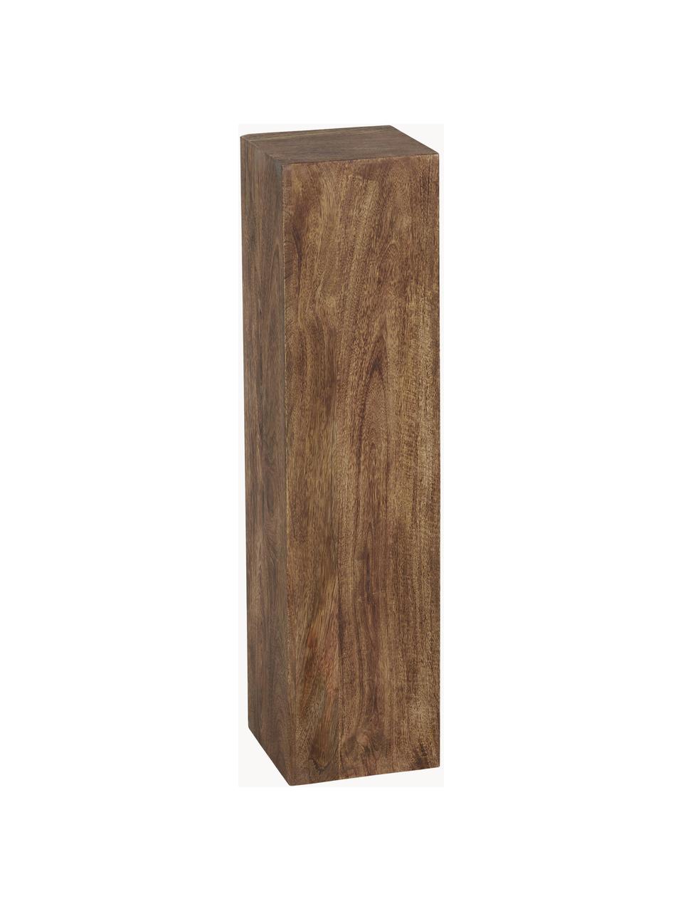 Kolumna dekoracyjna z drewna mangowego Like, Drewno mangowe, Drewno mangowe, S 20 x W 80 cm