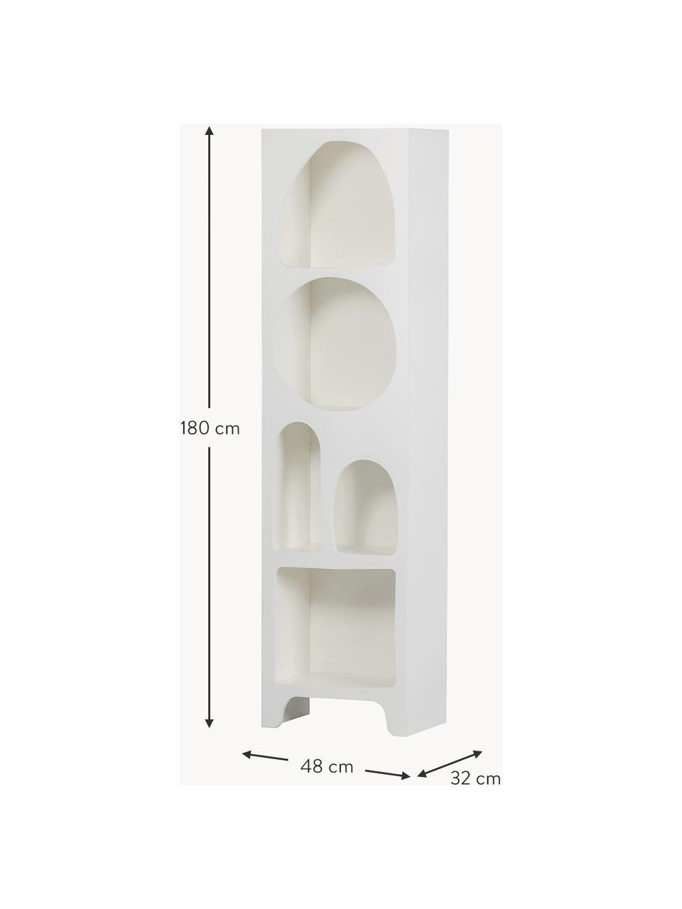 Hoog wandrek Zacun, Gecoat multiplex

Dit product is gemaakt van duurzaam geproduceerd, FSC®-gecertificeerd hout., Hout, wit gelakt, B 48 x H 180 cm