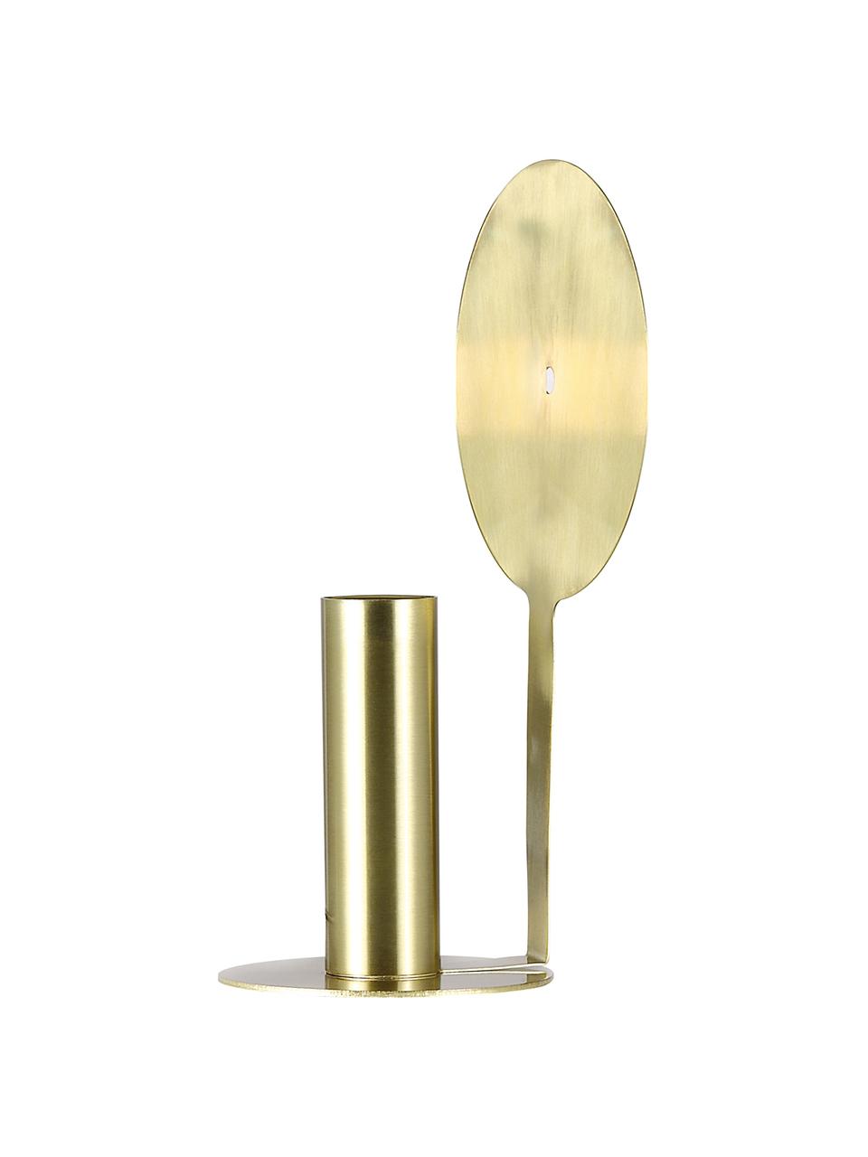 Lámpara de mesa pequeña de latón Dean, Pantalla: latón, Latón, An 17 x Al 32 cm