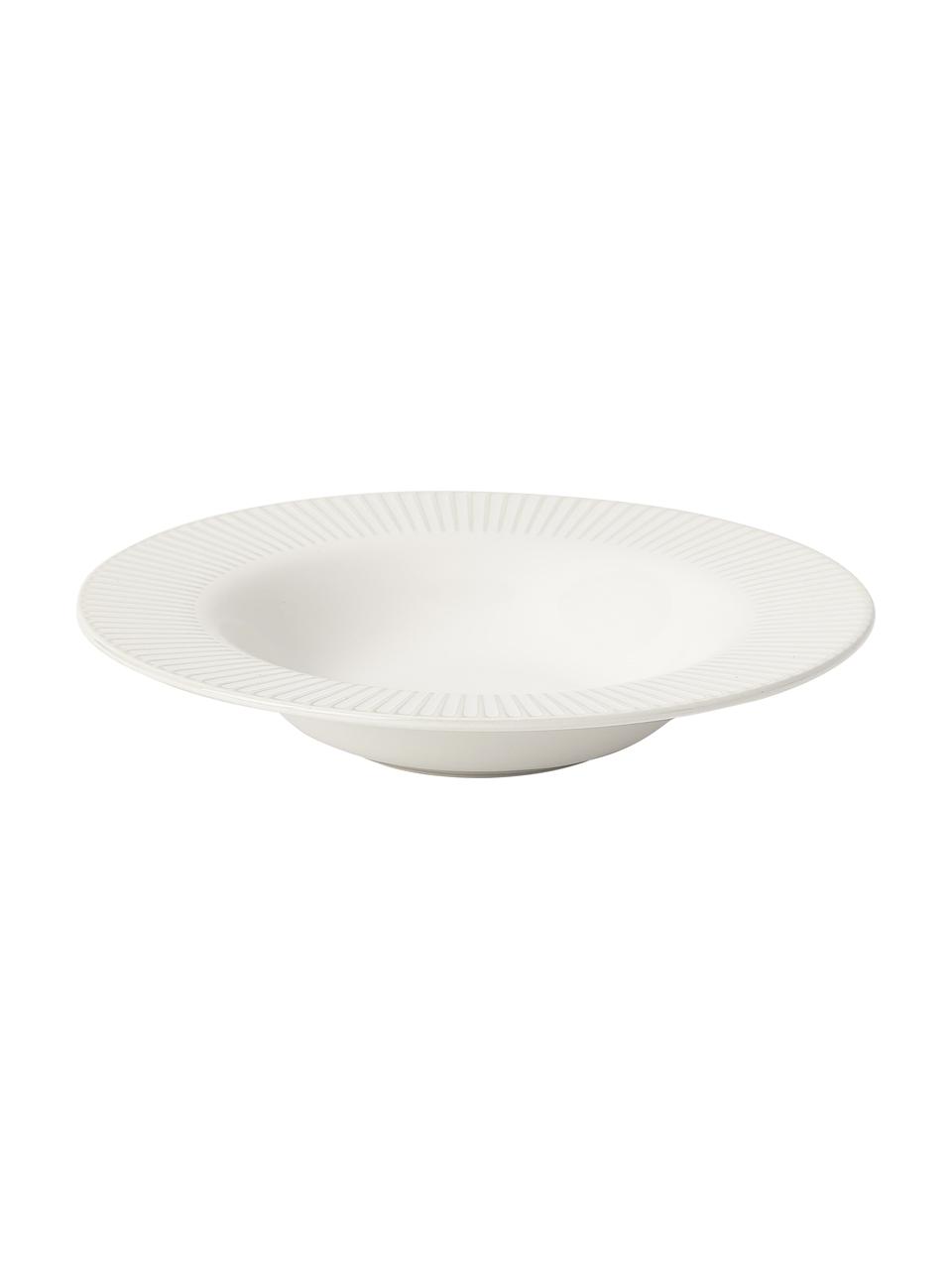 Geschirr-Set Goya aus Porzellan, 4 Personen (12-tlg.), Porzellan, Cremeweiß, 4 Personen (16-tlg.)