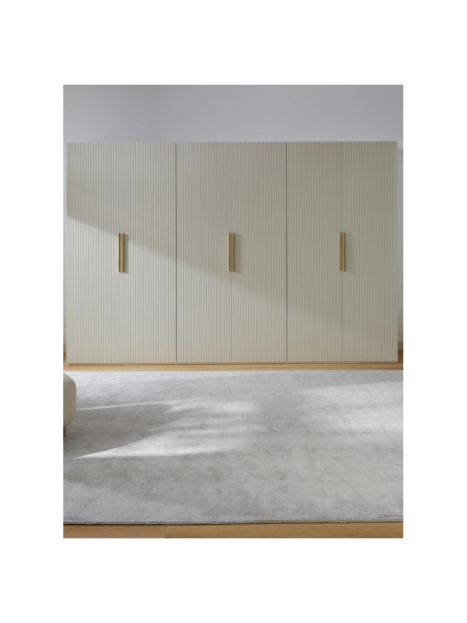 Armadio componibile ad ante girevoli Simone, larg. 300 cm, diverse varianti, Legno, beige chiaro, Interno Classic, larg. 300 x alt. 236 cm