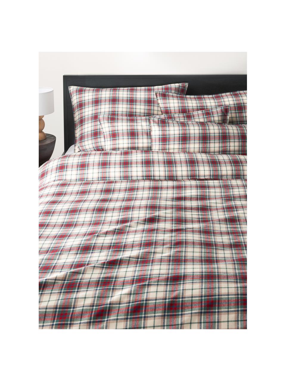 Copripiumino flanella quadri bicolore letto 135 cm - Home