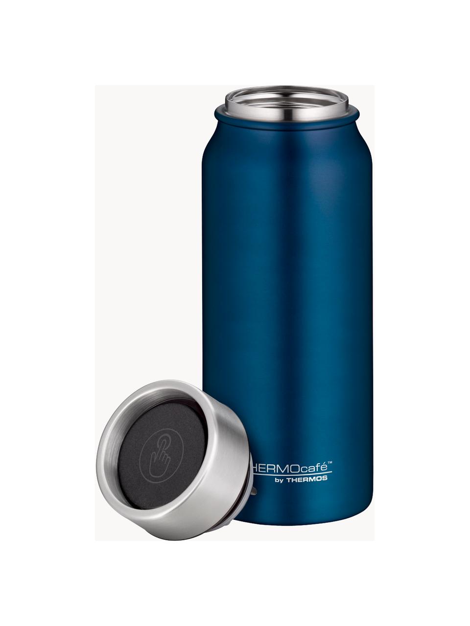 Tazza thermos TC, 500 ml, Coperchio: acciaio inossidabile spaz, Blu scuro opaco, 500 ml