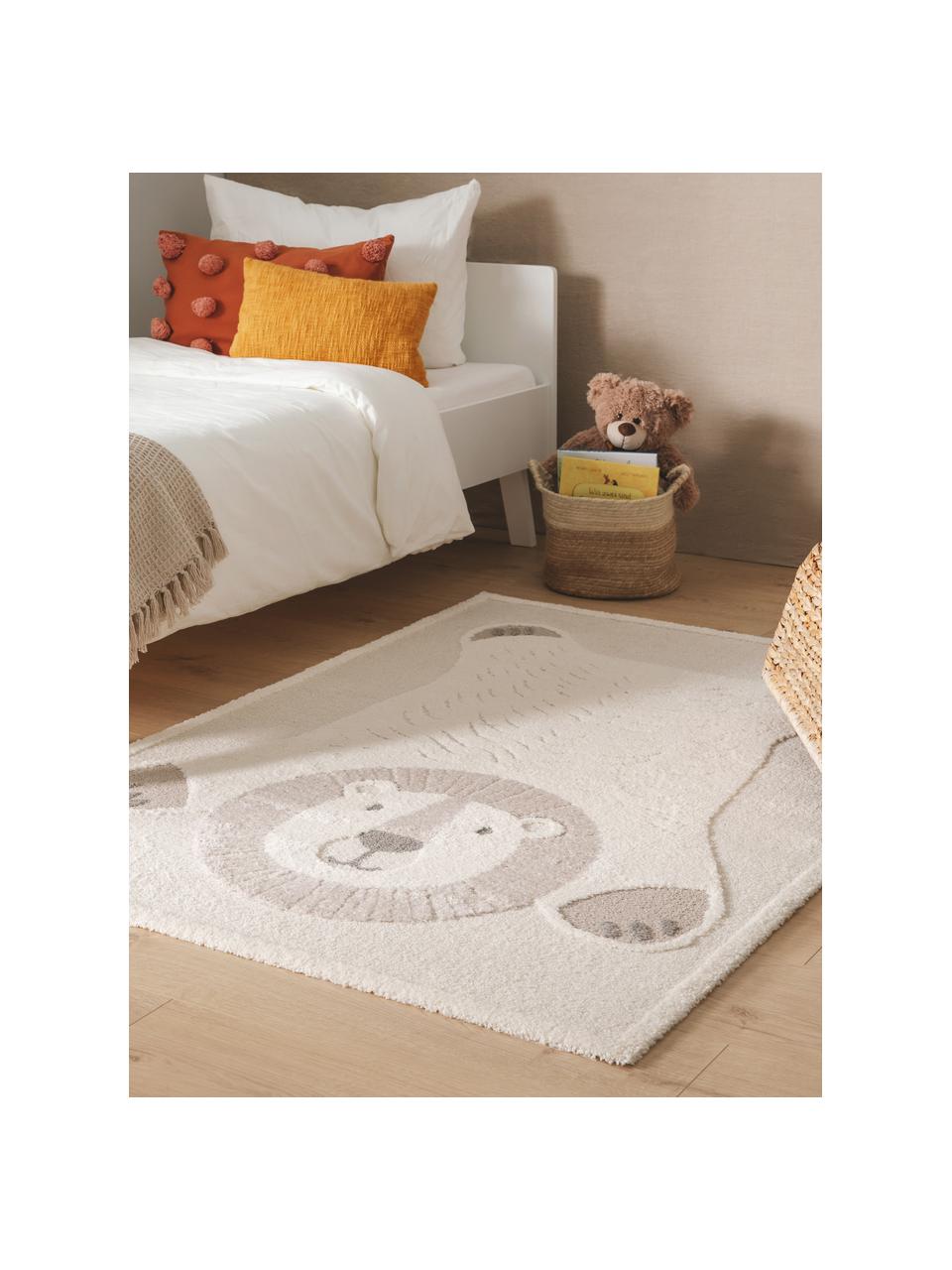 Tappeto per bambini Eva, 60% polipropilene, 40% poliestere, Leone, Larg. 80 x Lung. 150 cm