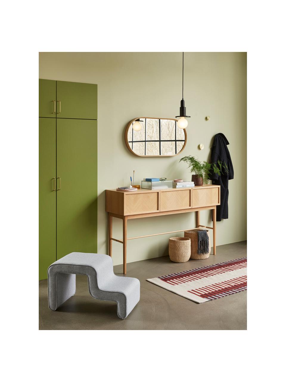 Drevený konzolový stolík Herringbone, Drevo, Š 150 x H 90 cm
