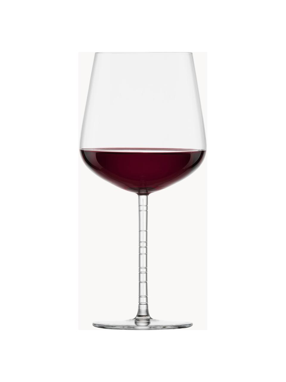 Copas de vino tinto de cristal Journey, 2 uds., Cristal Tritan, Transparente, Ø 11 x Al 24 cm, 800 ml