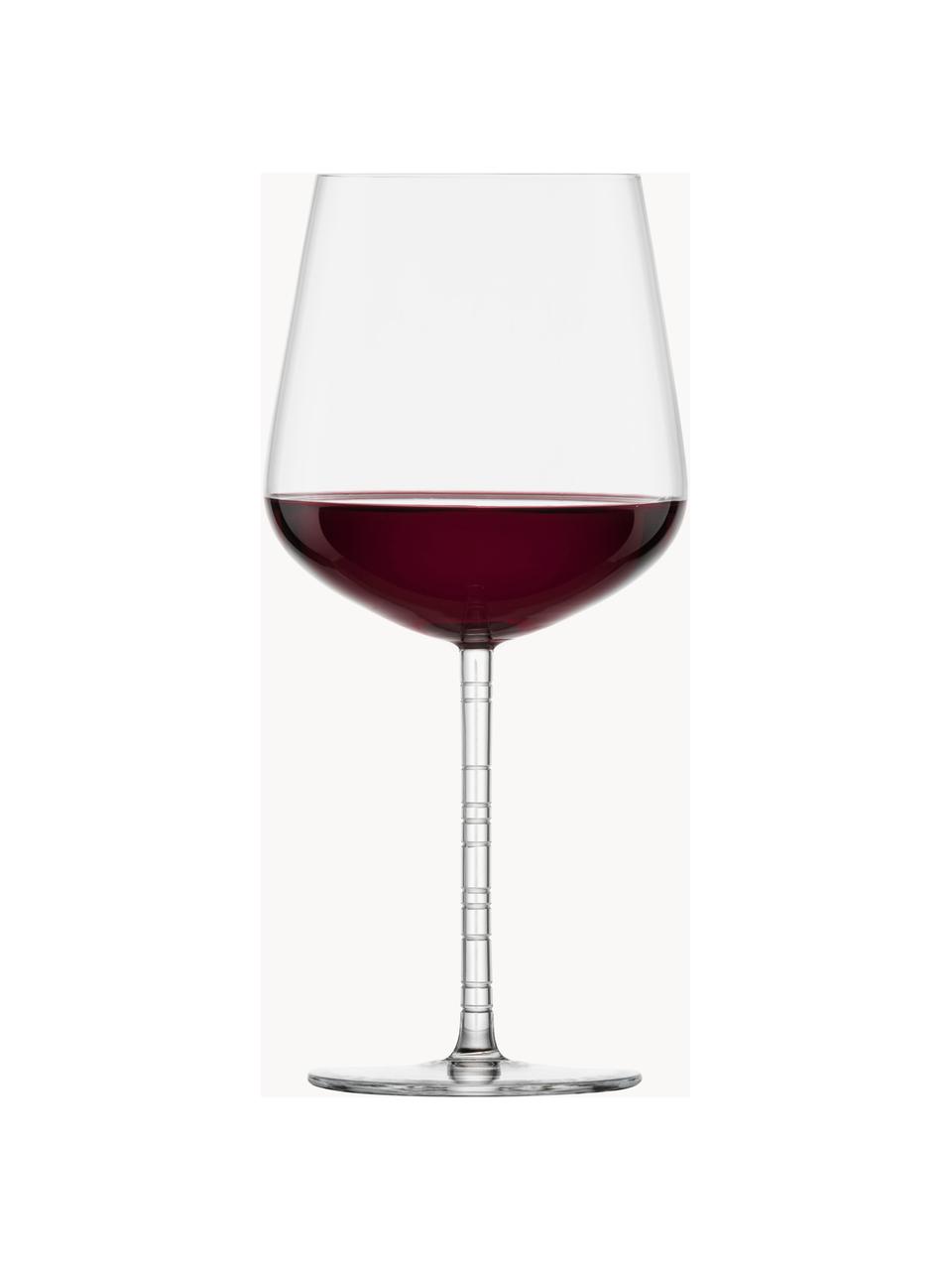 Krištáľové poháre na červené víno Journey, 2 ks, Tritanové krištáľové sklo, Priehľadná, Ø 11 x V 24 cm, 800 ml