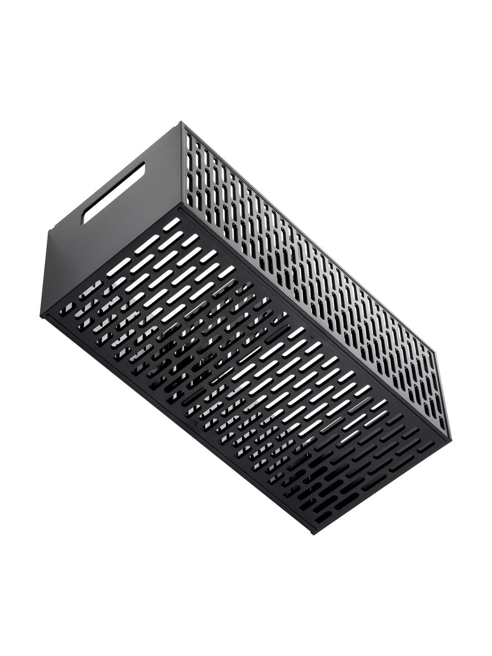 Kosz do przechowywania warzyw Tower, Tworzywo sztuczne (ABS), Czarny, S 32 x W 12 cm