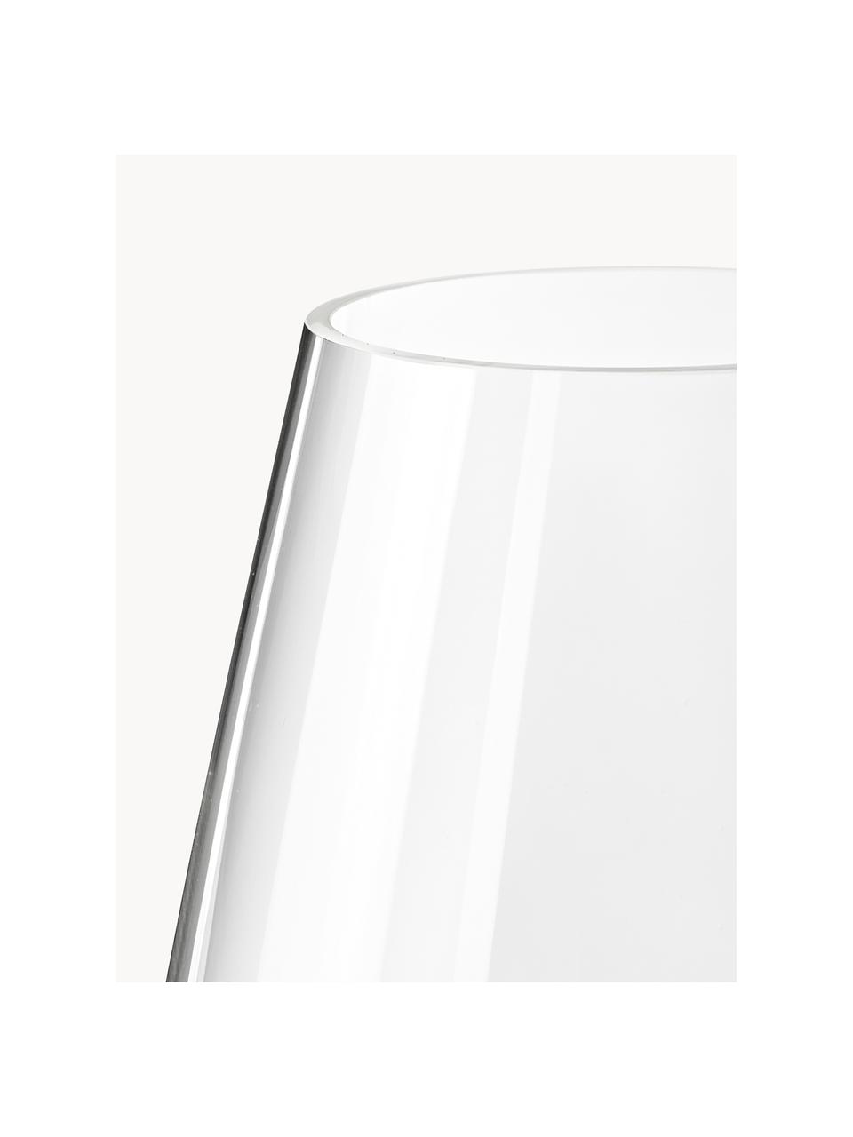 Jarrón de vidrio soplado Joyce, 21 cm, Vidrio, Transparente, Ø 17 x Al 21 cm