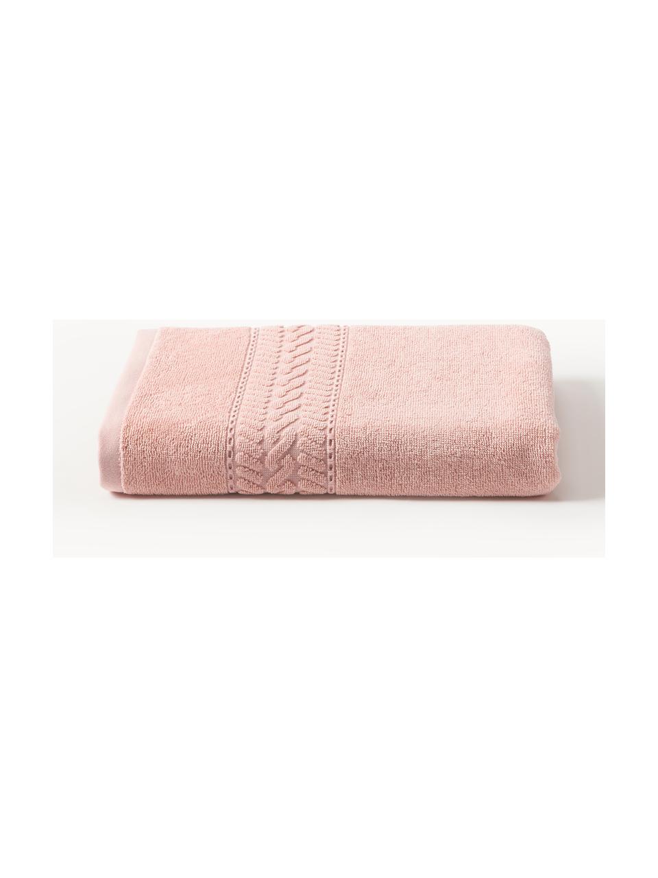 Handtuch Cordelia in verschiedenen Grössen, 100 % Baumwolle, Peach, Handtuch, B 50 x L 100 cm, 2 Stück