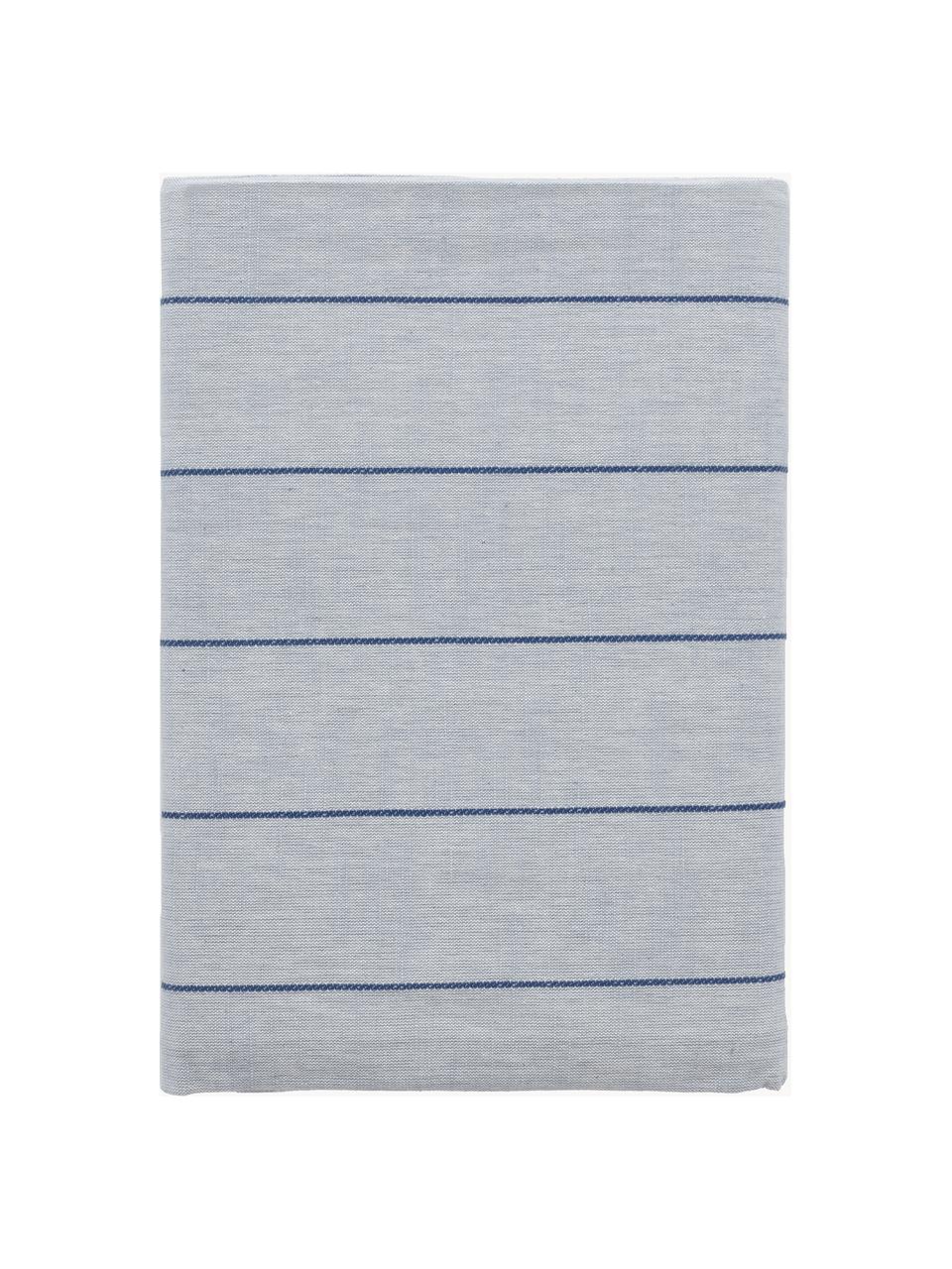 Ubrus Line, různé velikosti, 100 % bavlna, Světle a tmavě modrá, 6-8 osob (Š 140 cm, D 270 cm)