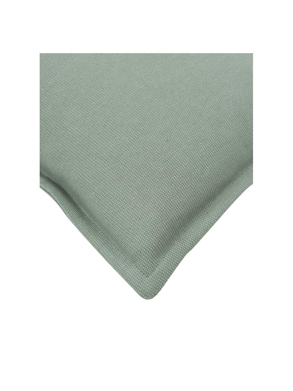 Federa arredo in cotone verde salvia Mads, 100% cotone, Verde, Larg. 40 x Lung. 40 cm