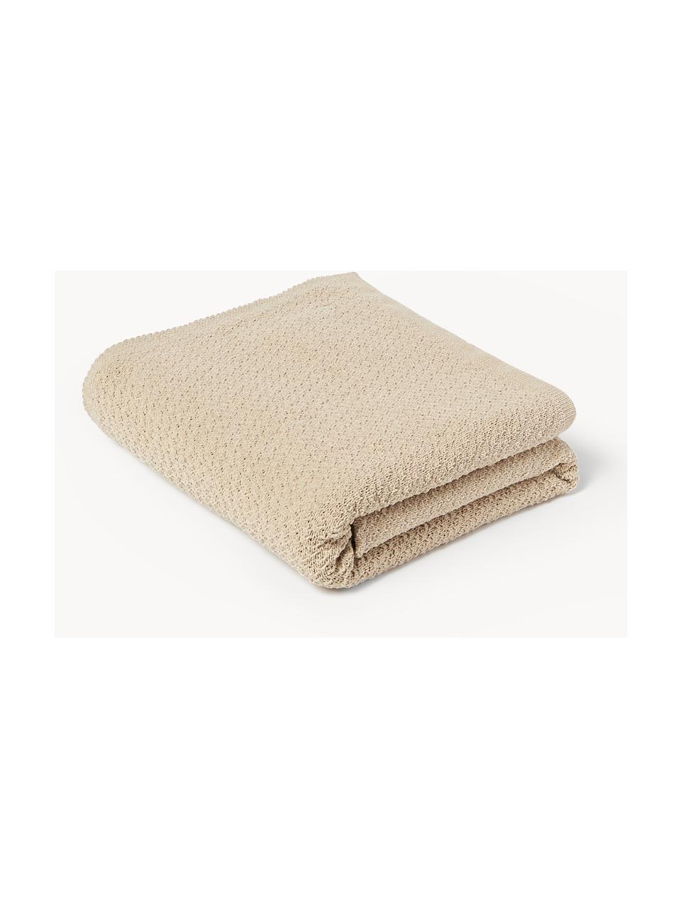 Strickdecke Everly aus Chenille, 100 % Polyester (recycelt), GRS-zertifiziert

Das in diesem Produkt verwendete Material ist schadstoffgeprüft und zertifiziert nach STANDARD 100 by OEKO-TEX®, 11.HIN.00050., Hellbeige, B 150 x L 200 cm