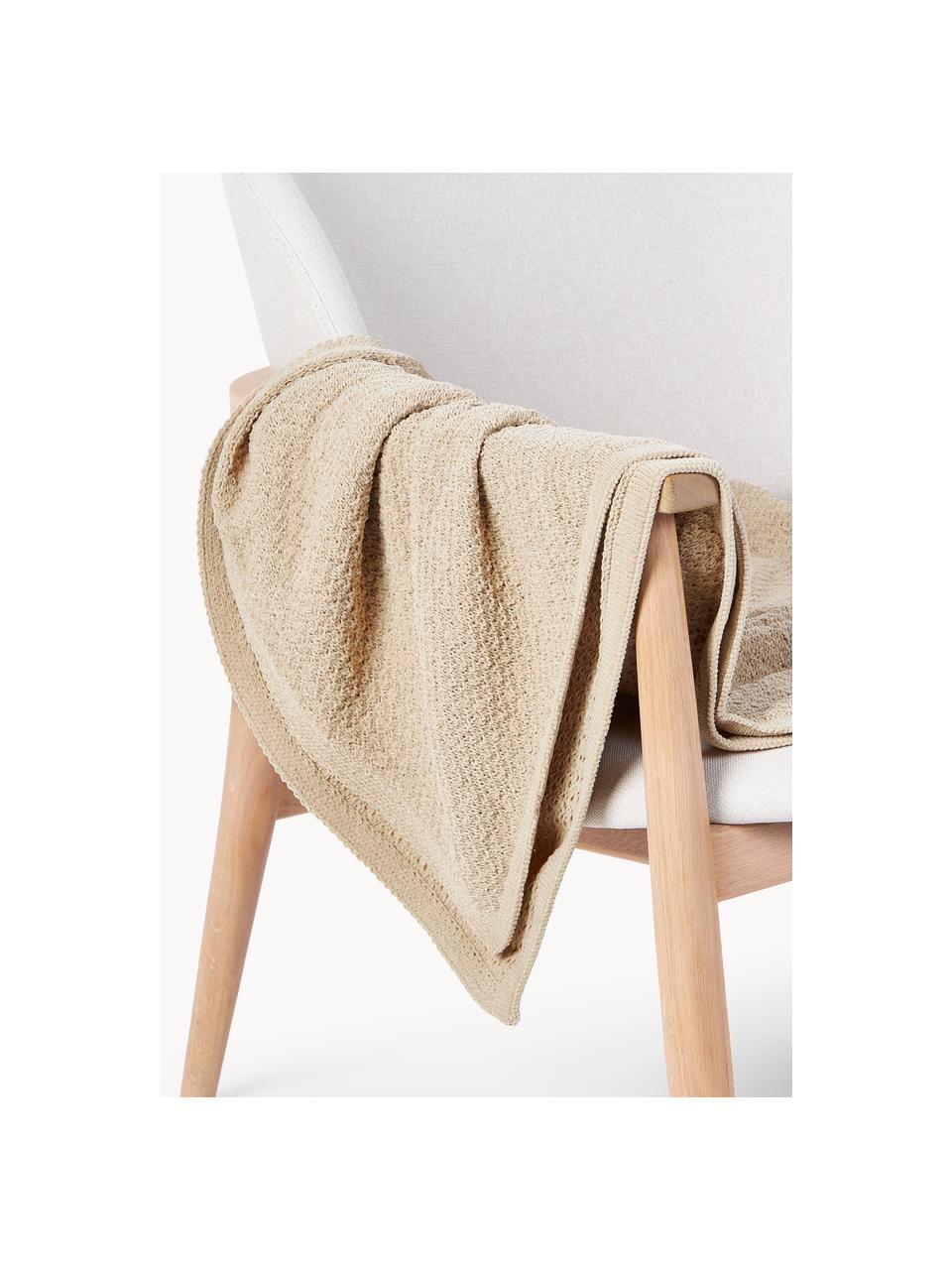 Couvre-lit en chenille Everly, 100 % polyester (recyclé), certifié GRS

Le matériau est certifié selon STANDARD 100 by OEKO-TEX®, 11.HIN.00050, Beige clair, larg. 150 x long. 200 cm