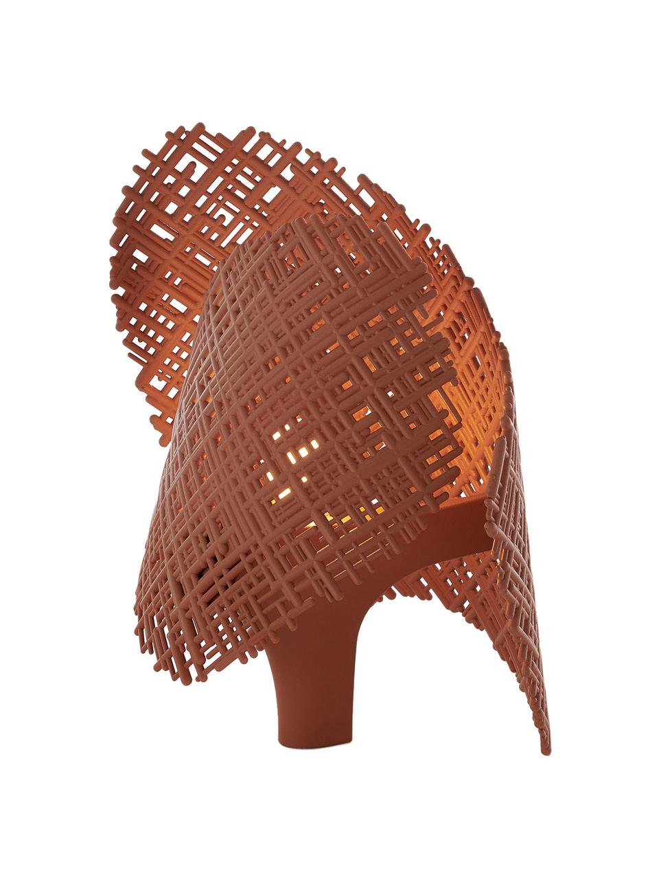 Kleine Tischlampe Tea, Terrakotta, B 28 x H 33 cm