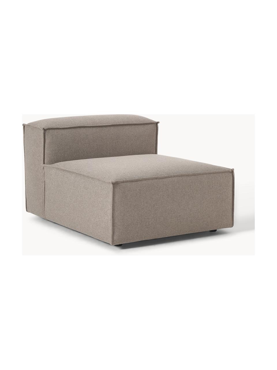 Módulo central sofá Lennon, Tapizado: 100% poliéster Alta resis, Estructura: madera contrachapada de p, Patas: plástico Este producto es, Tejido gris pardo, An 89 x F 119 cm