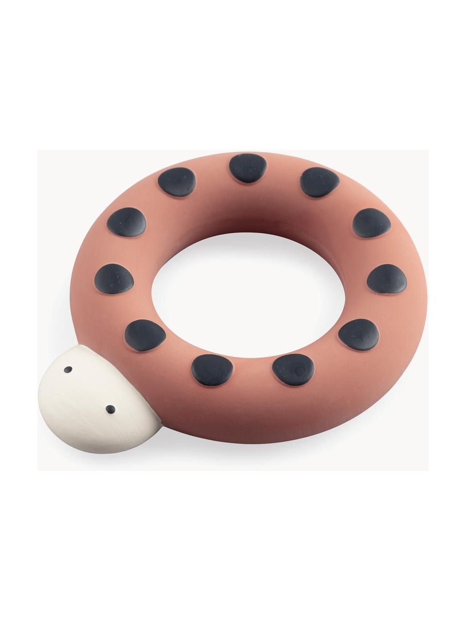 Badespielzeug Ladybird, Gummi, Altrosa, Schwarz, Off White, B 10 x H 2 cm