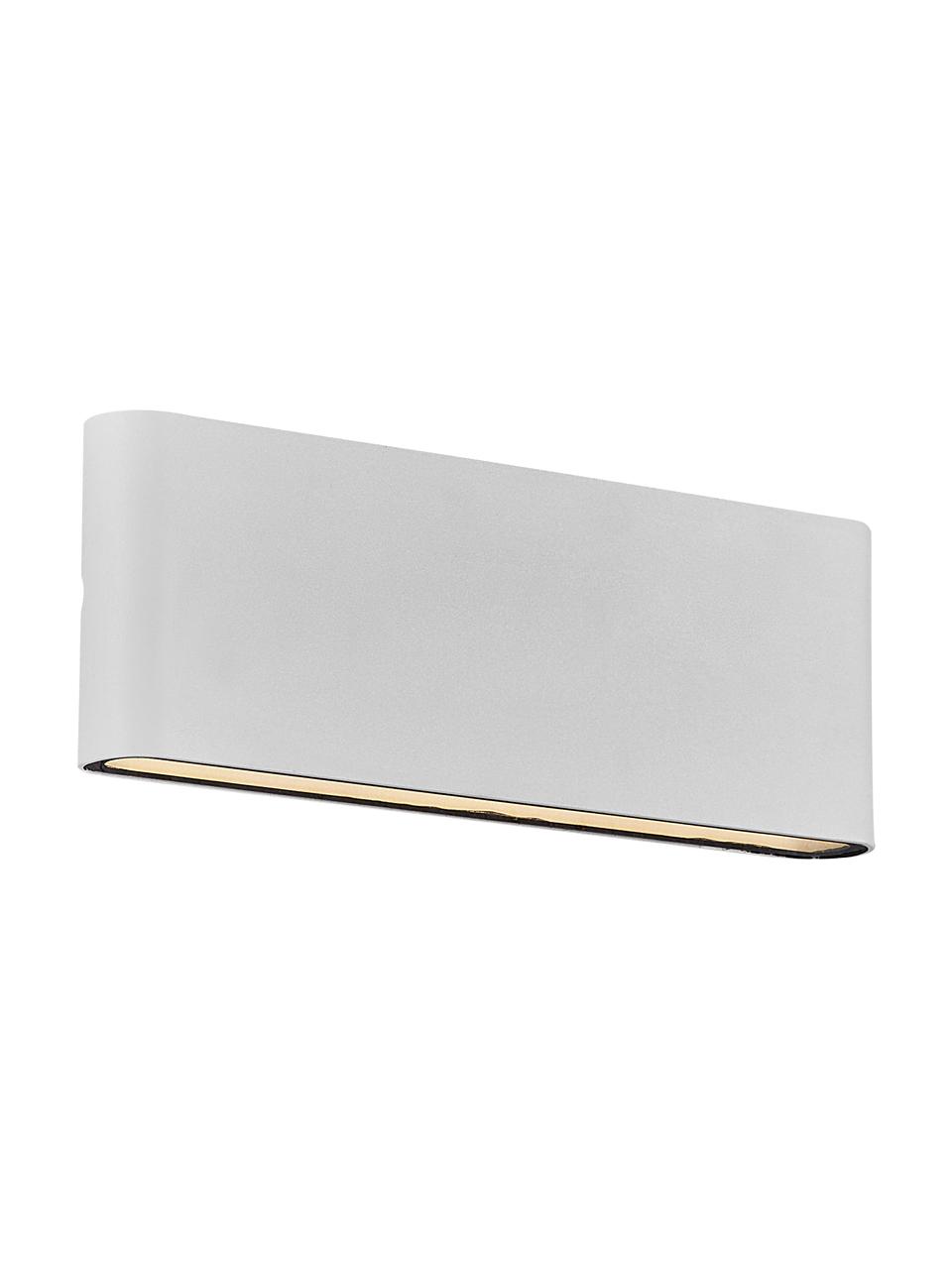 Applique murale LED d'extérieur Kinver, Blanc cassé, larg. 26 x haut. 9 cm
