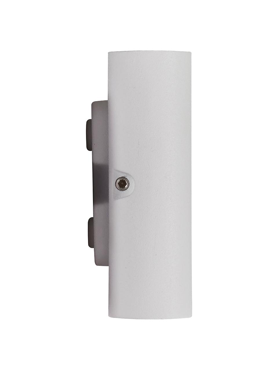 LED-Außenwandleuchte Kinver, Gebrochenes Weiß, B 26 x H 9 cm