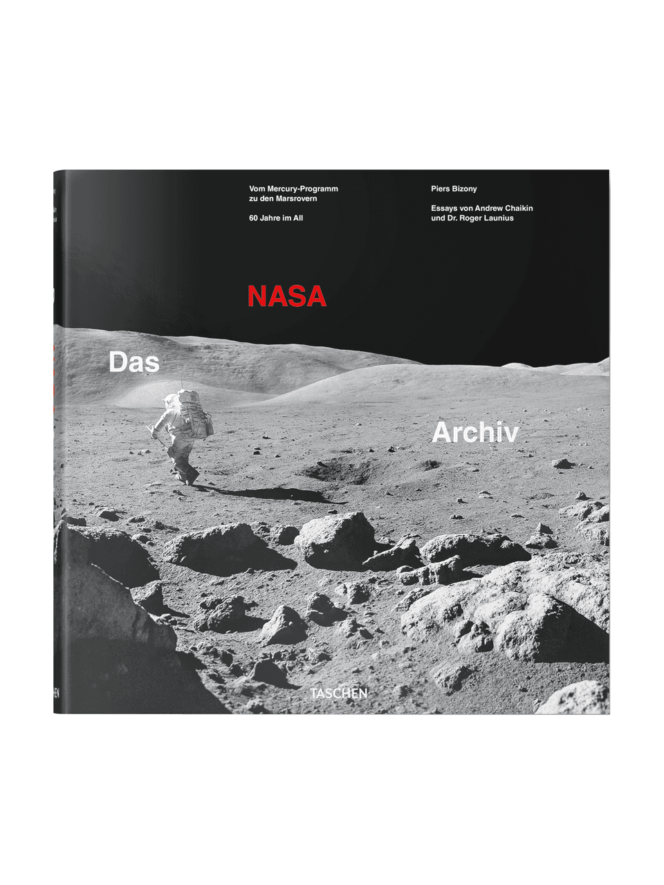 Album Das NASA Archiv: 60 Jahre im All, Twarda okładka, papier, Wielobarwny, D 33  x S 33 cm